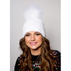 Rice fine winter hat with a...