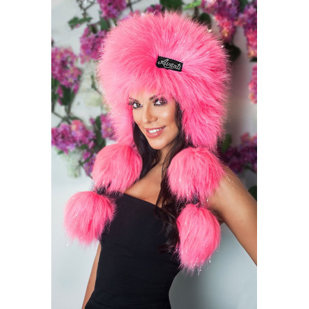 Poodle winter hat