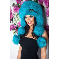 Poodle winter hat