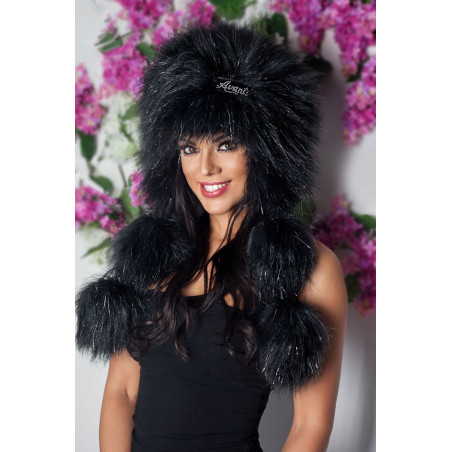 Poodle winter hat