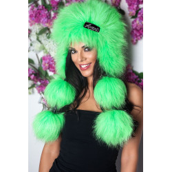 Poodle winter hat