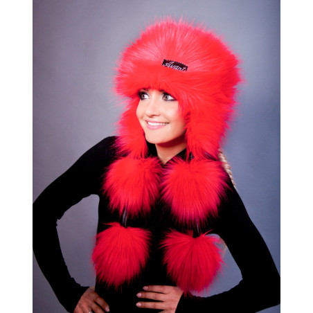 Poodle winter hat
