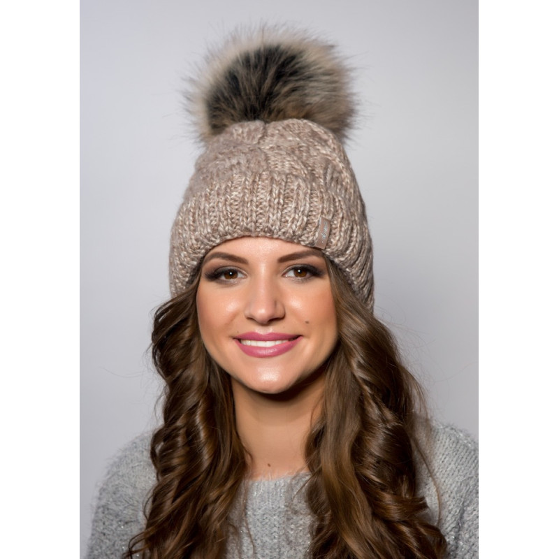 Winter hat thicker yarn Braid