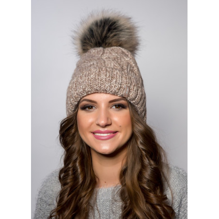 Winter hat thicker yarn Braid